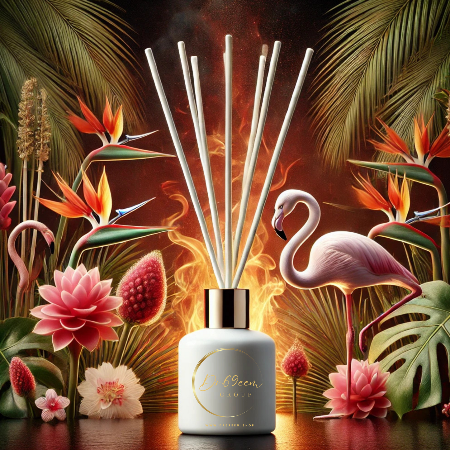 Premium Reed Diffuser 100ML The Flamingo Torch