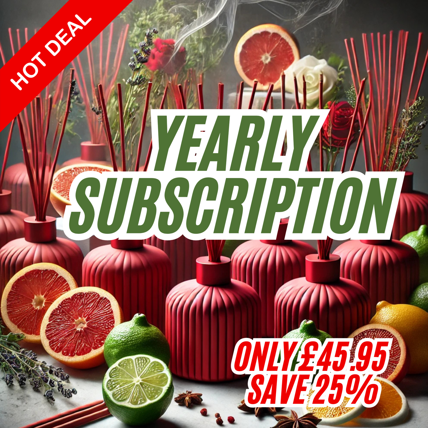 Yearly Subscription - Complete Set + Quarterly Refills, Save 25%!